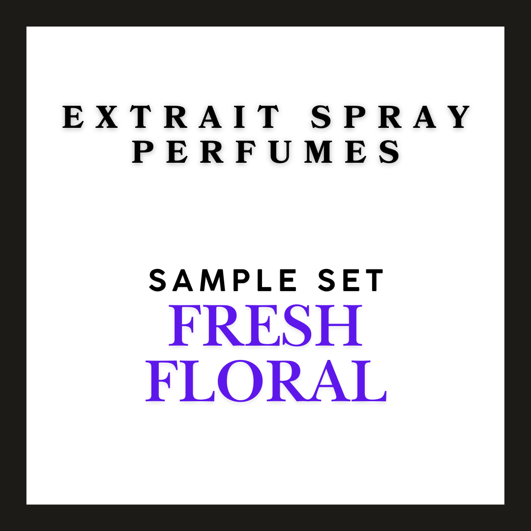 FRESH FLORAL SAMPLE SET (EXTRAIT SPRAY PERFUMES)