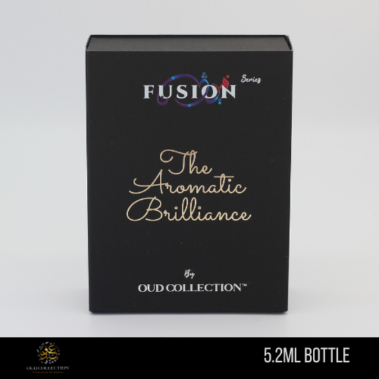 Close-up of EUPHORIA's 5ml aroma brilliance bottle